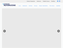 Tablet Screenshot of expressonepomuceno.com.br